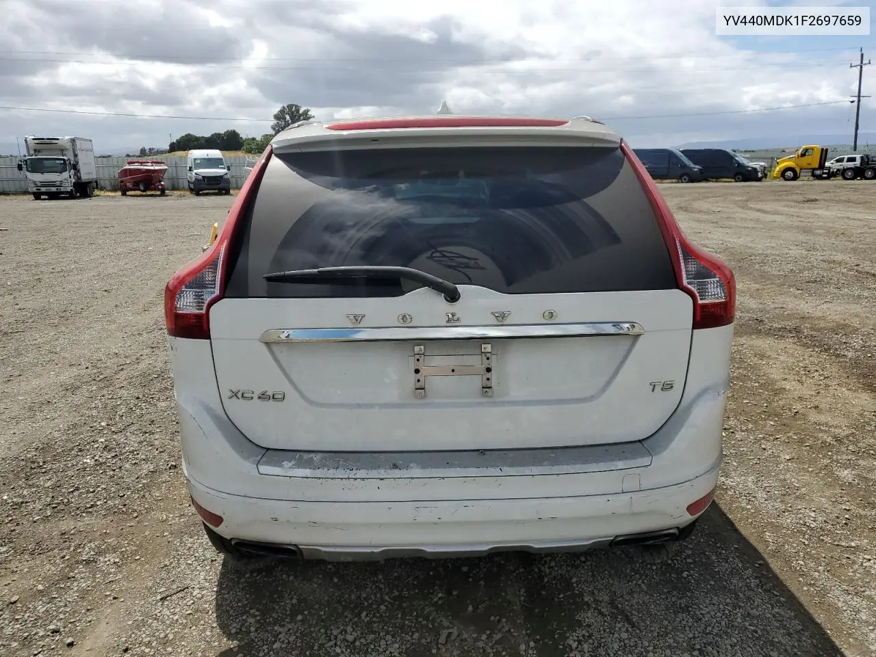 2015 Volvo Xc60 T5 Premier VIN: YV440MDK1F2697659 Lot: 56246195