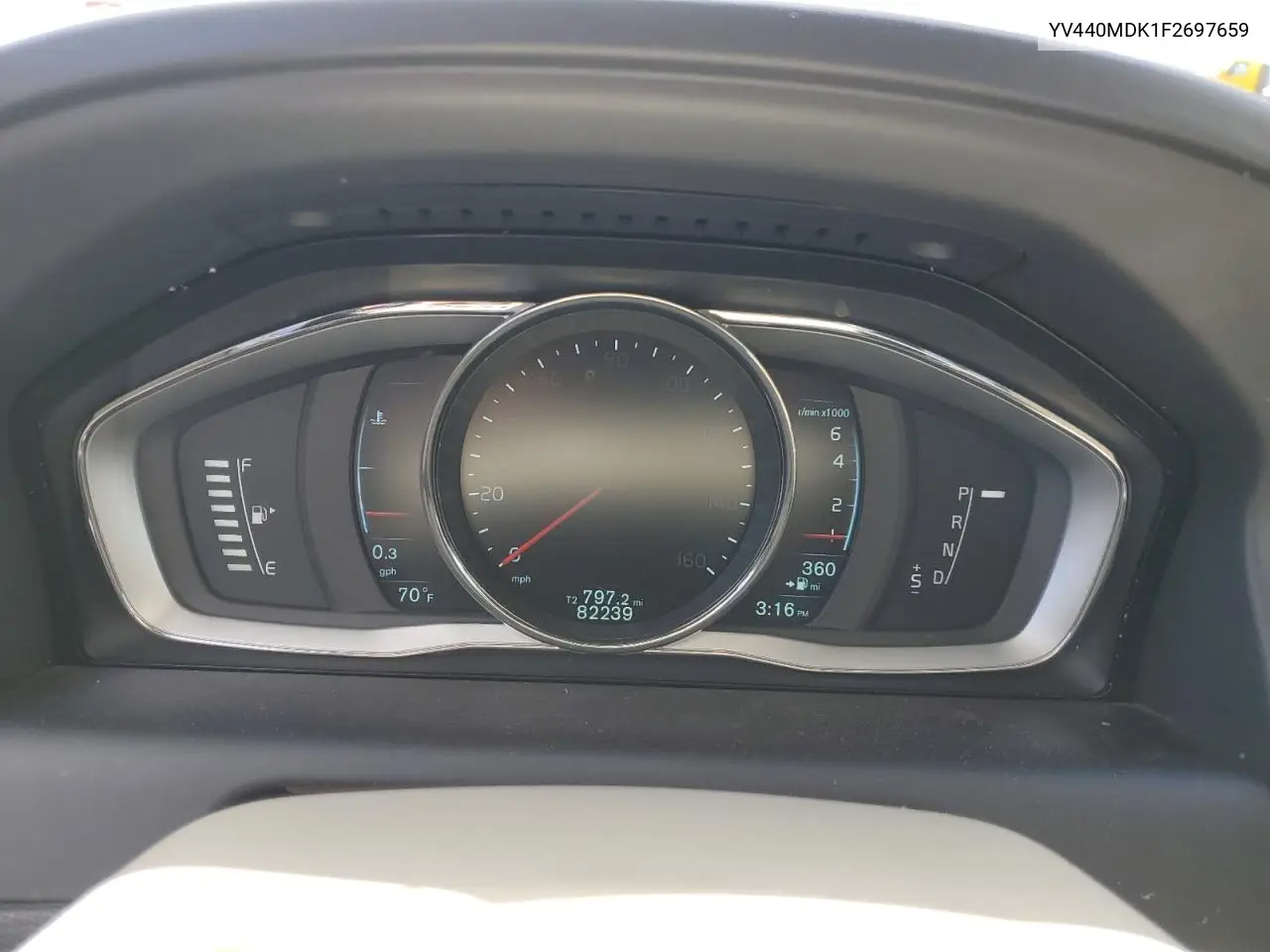 2015 Volvo Xc60 T5 Premier VIN: YV440MDK1F2697659 Lot: 56246195