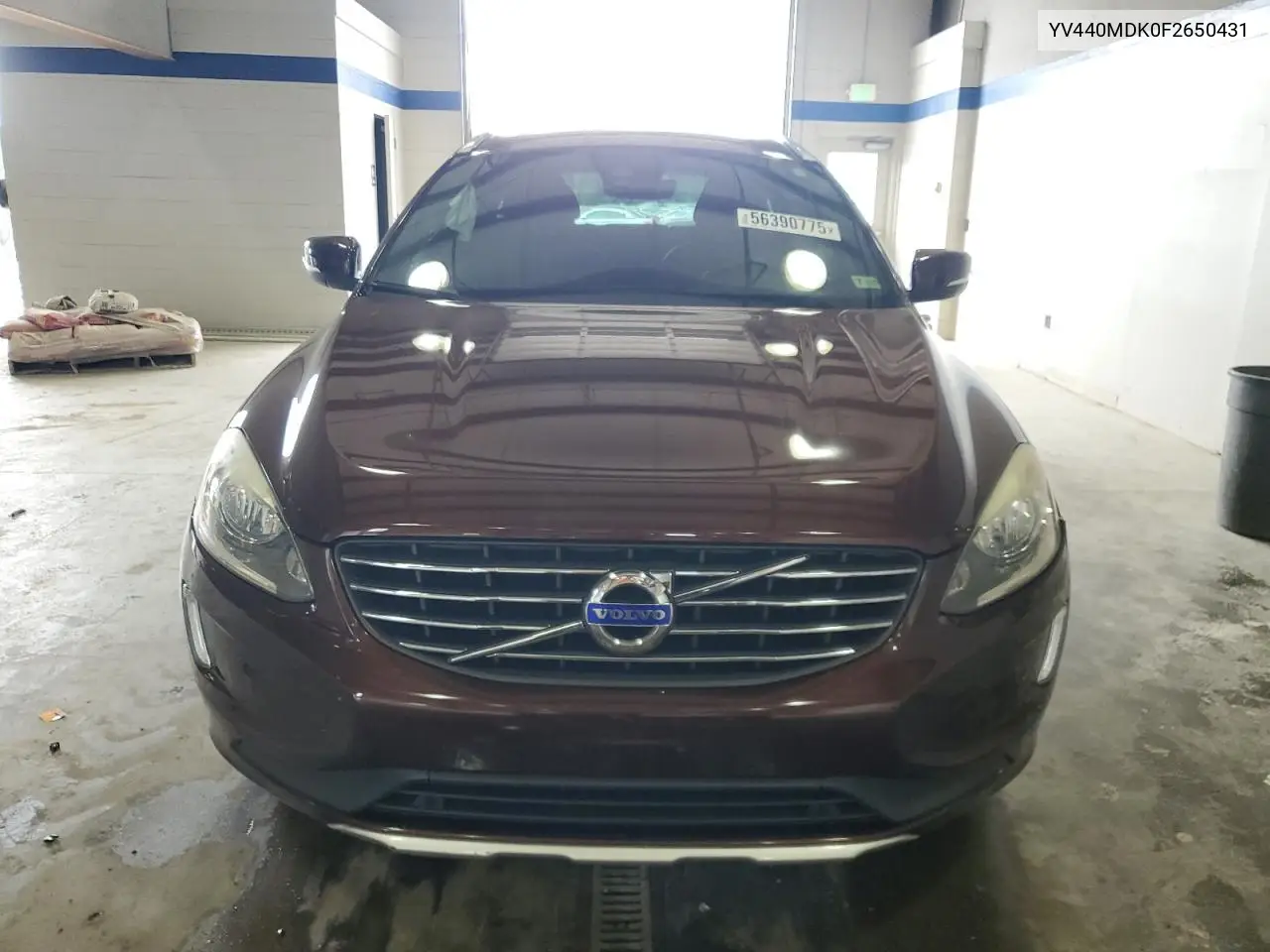 2015 Volvo Xc60 T5 Premier VIN: YV440MDK0F2650431 Lot: 56390775
