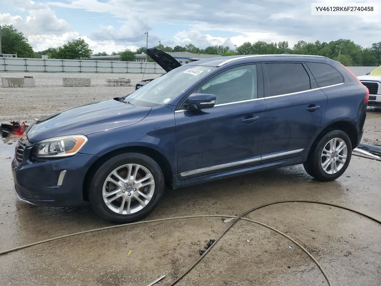 2015 Volvo Xc60 T5 Premier VIN: YV4612RK6F2740458 Lot: 56654405