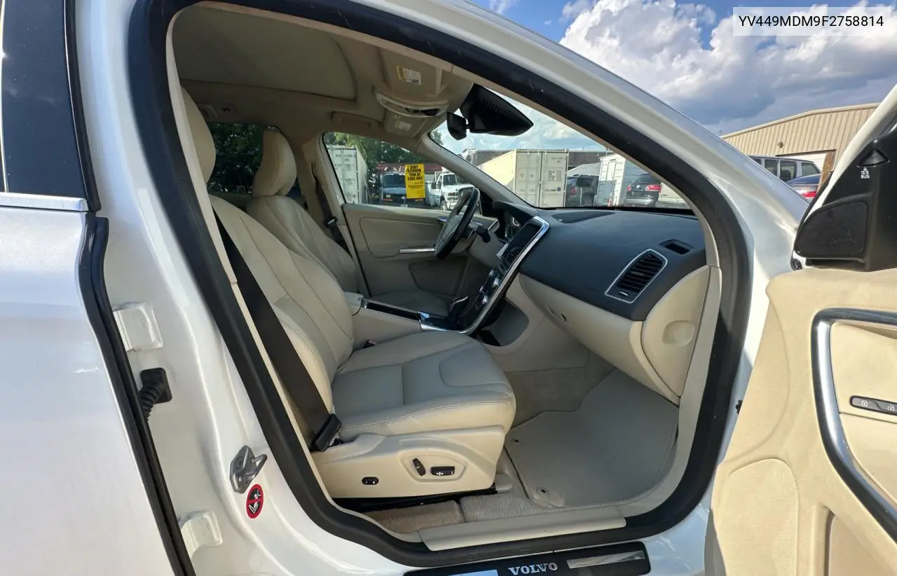 2015 Volvo Xc60 T6 Platinum VIN: YV449MDM9F2758814 Lot: 56789665