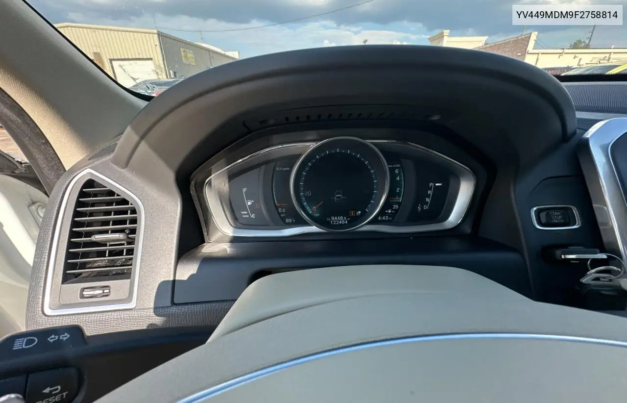 2015 Volvo Xc60 T6 Platinum VIN: YV449MDM9F2758814 Lot: 56789665