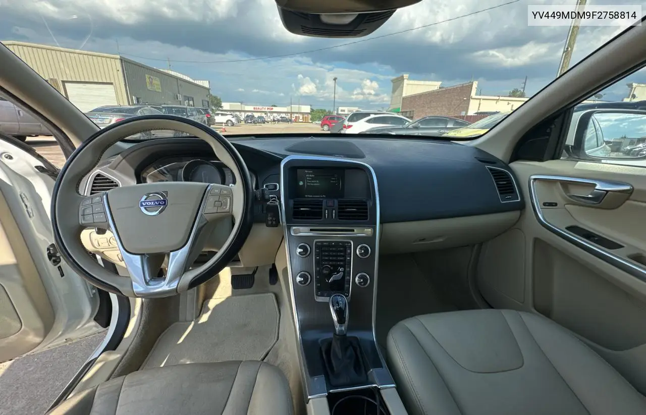 2015 Volvo Xc60 T6 Platinum VIN: YV449MDM9F2758814 Lot: 56789665