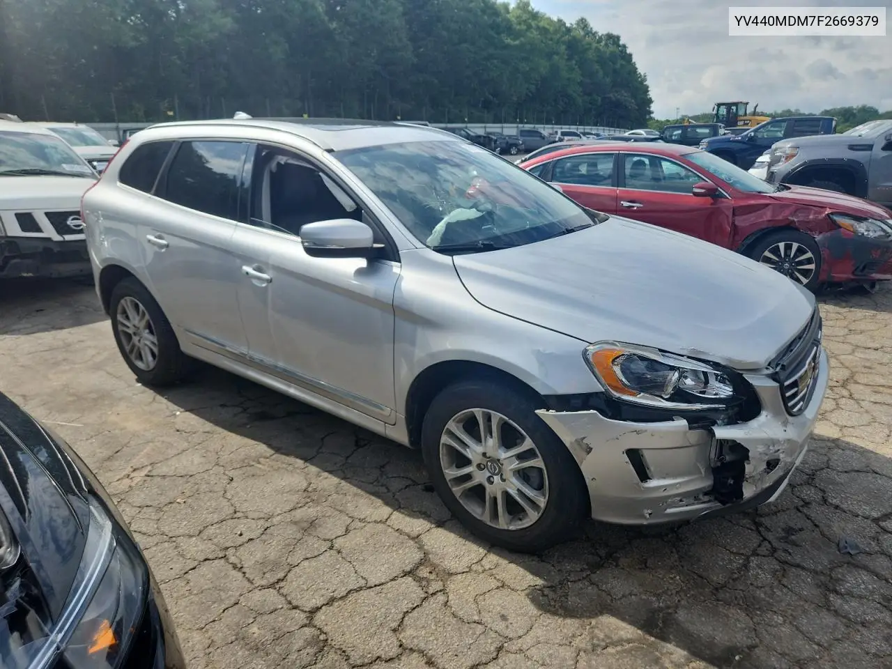 2015 Volvo Xc60 T5 Platinum VIN: YV440MDM7F2669379 Lot: 59976295