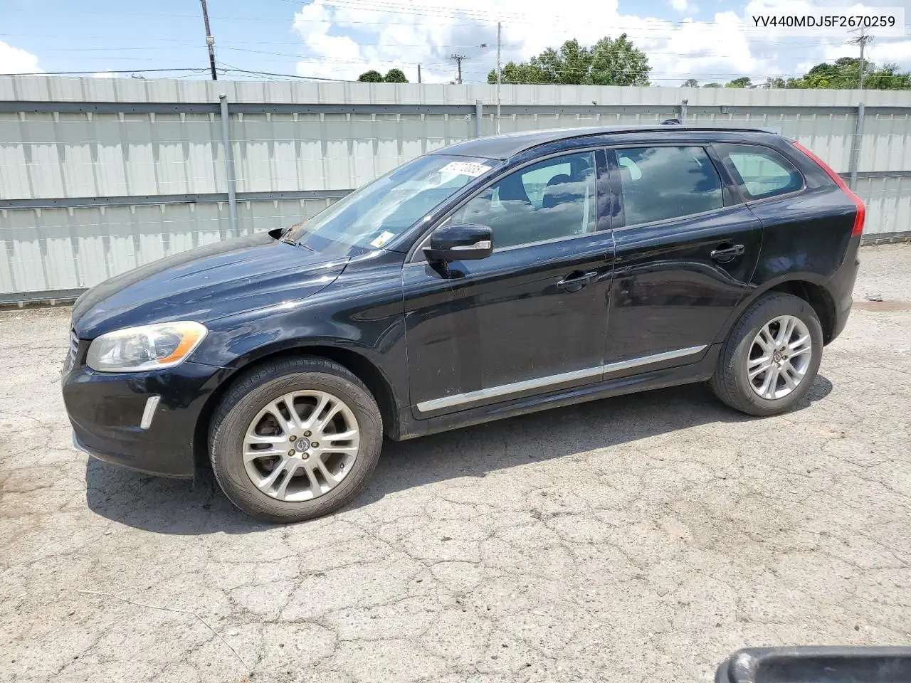 2015 Volvo Xc60 T5 VIN: YV440MDJ5F2670259 Lot: 61270035