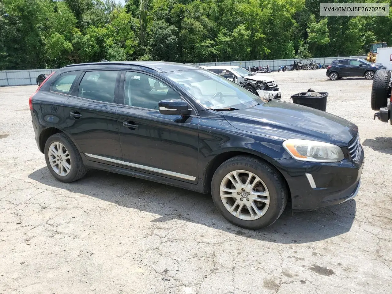 2015 Volvo Xc60 T5 VIN: YV440MDJ5F2670259 Lot: 61270035