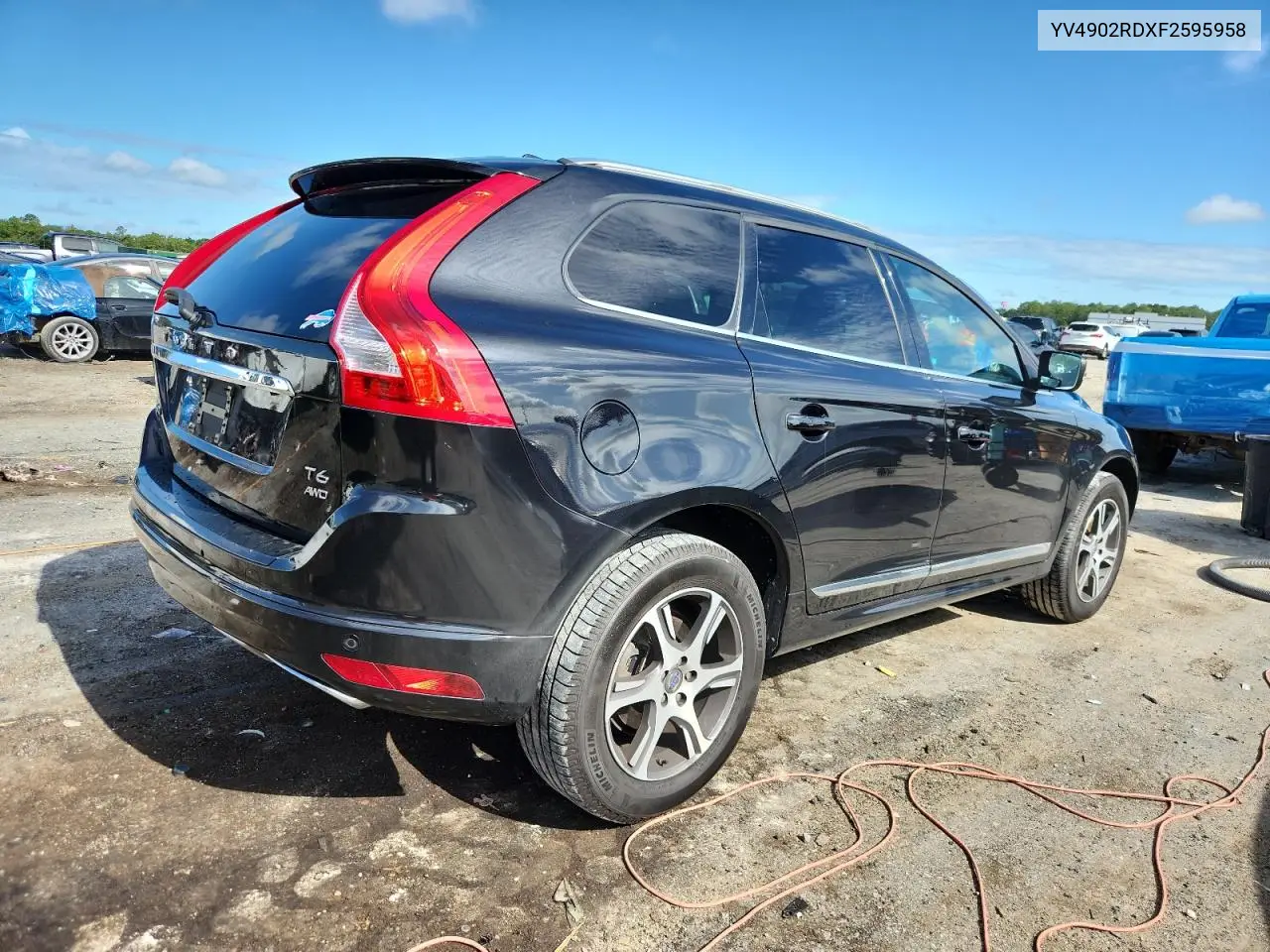 2015 Volvo Xc60 T6 Platinum VIN: YV4902RDXF2595958 Lot: 61403675