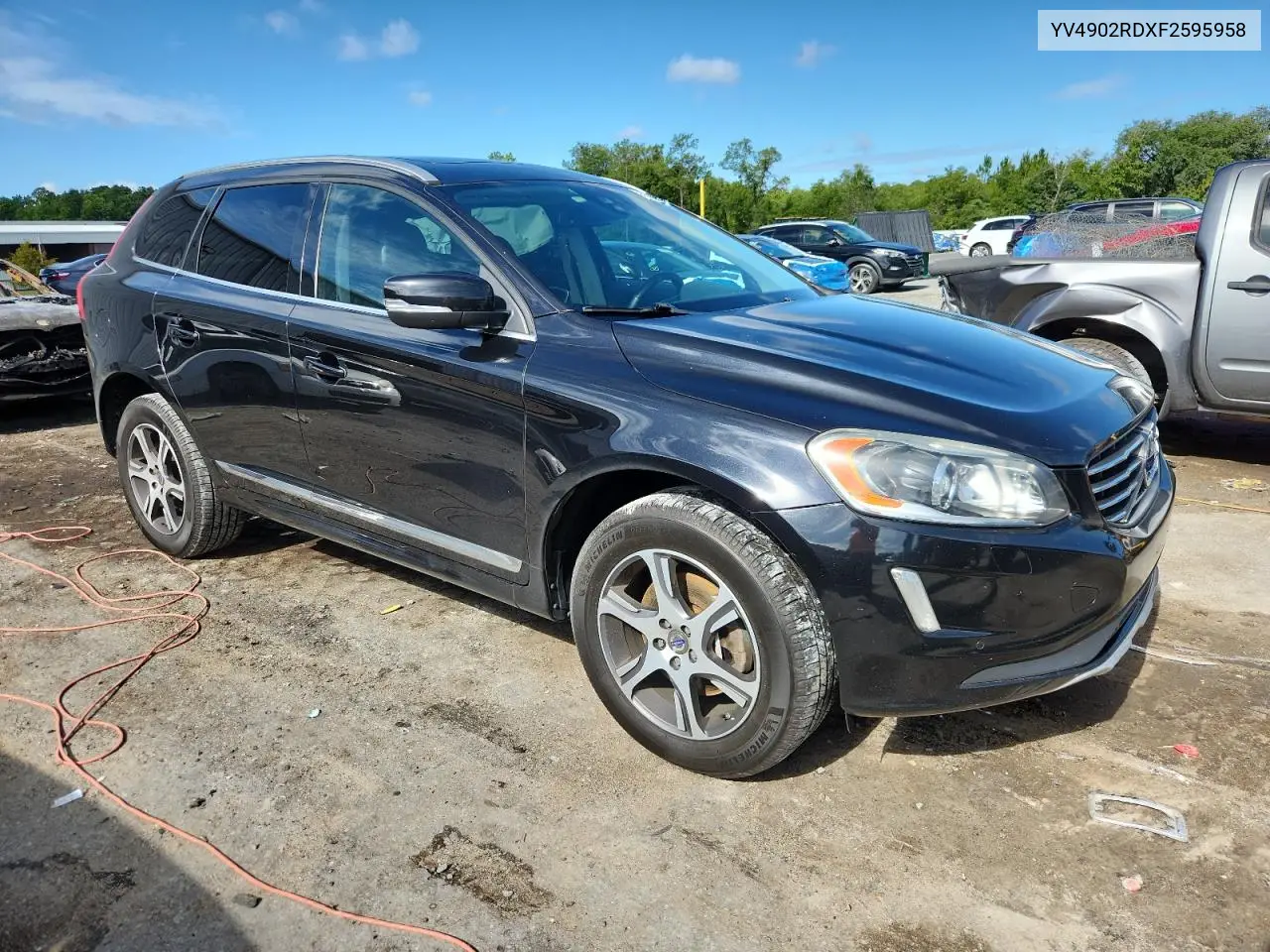 2015 Volvo Xc60 T6 Platinum VIN: YV4902RDXF2595958 Lot: 61403675