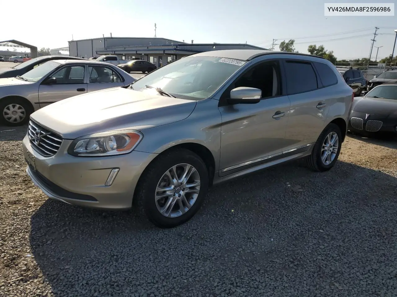 2015 Volvo Xc60 T5 VIN: YV426MDA8F2596986 Lot: 62220795