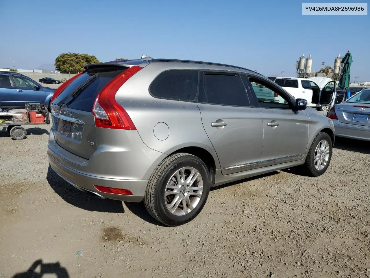 2015 Volvo Xc60 T5 VIN: YV426MDA8F2596986 Lot: 62220795