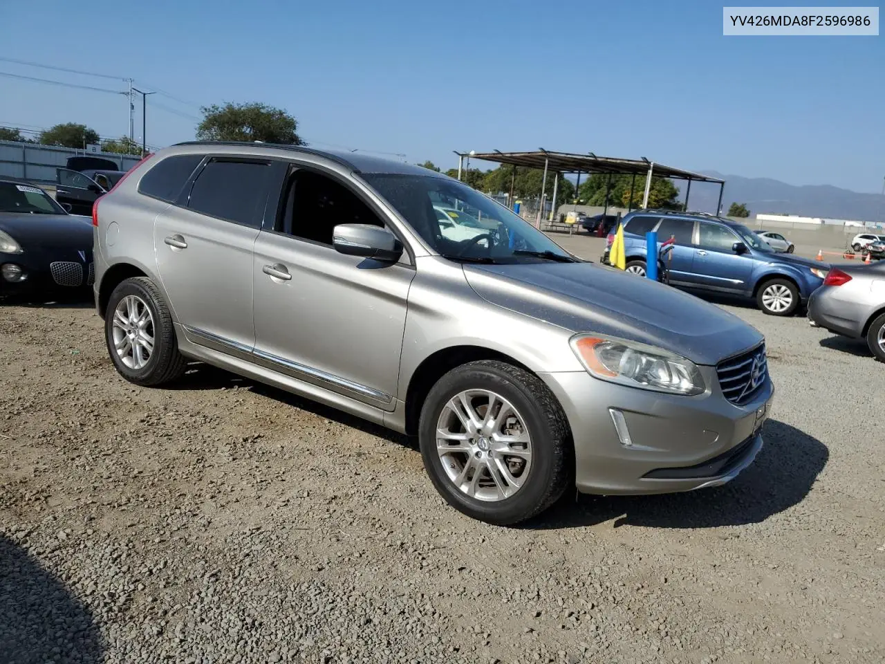 2015 Volvo Xc60 T5 VIN: YV426MDA8F2596986 Lot: 62220795