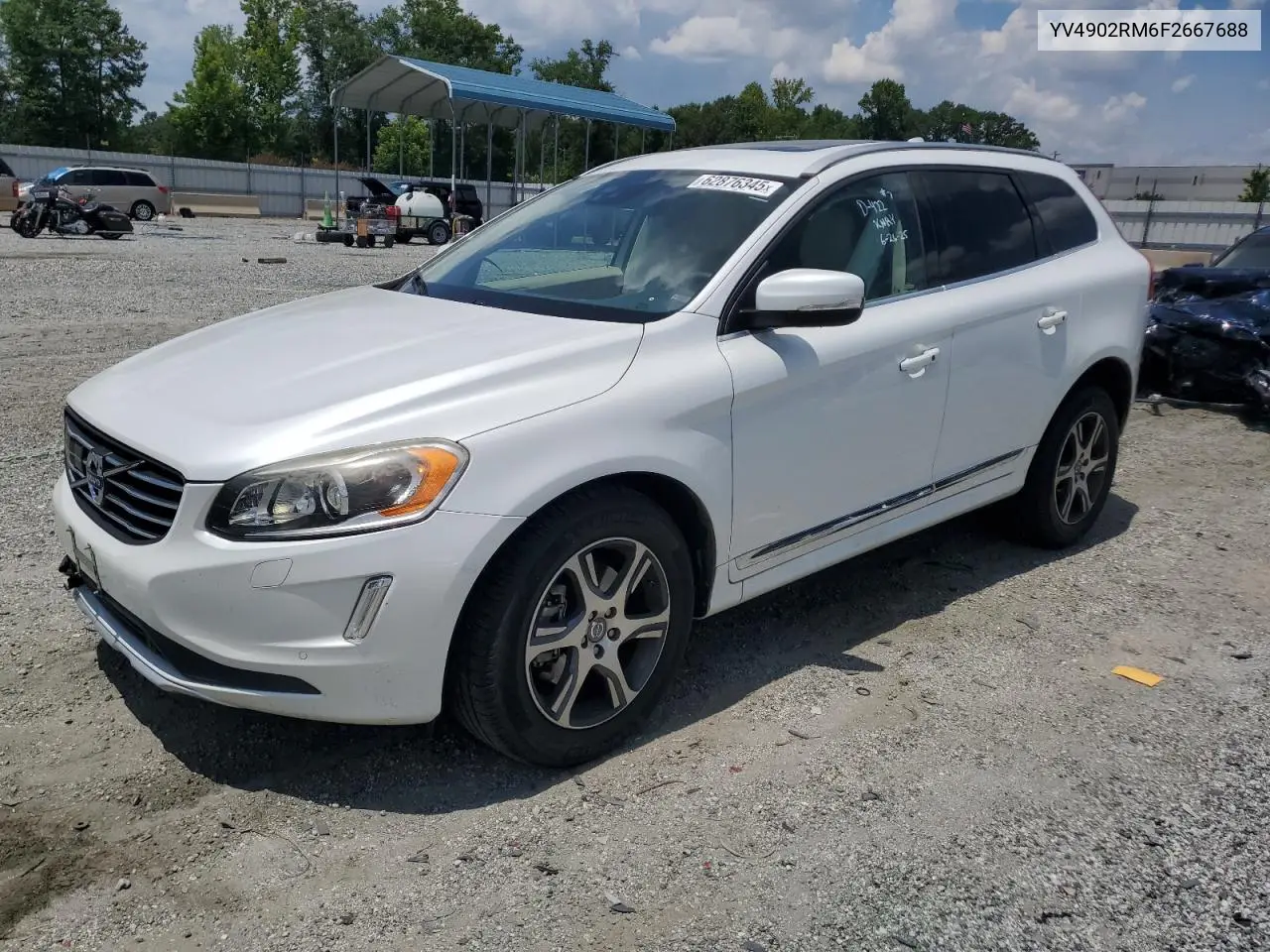 2015 Volvo Xc60 T6 Platinum VIN: YV4902RM6F2667688 Lot: 62876345