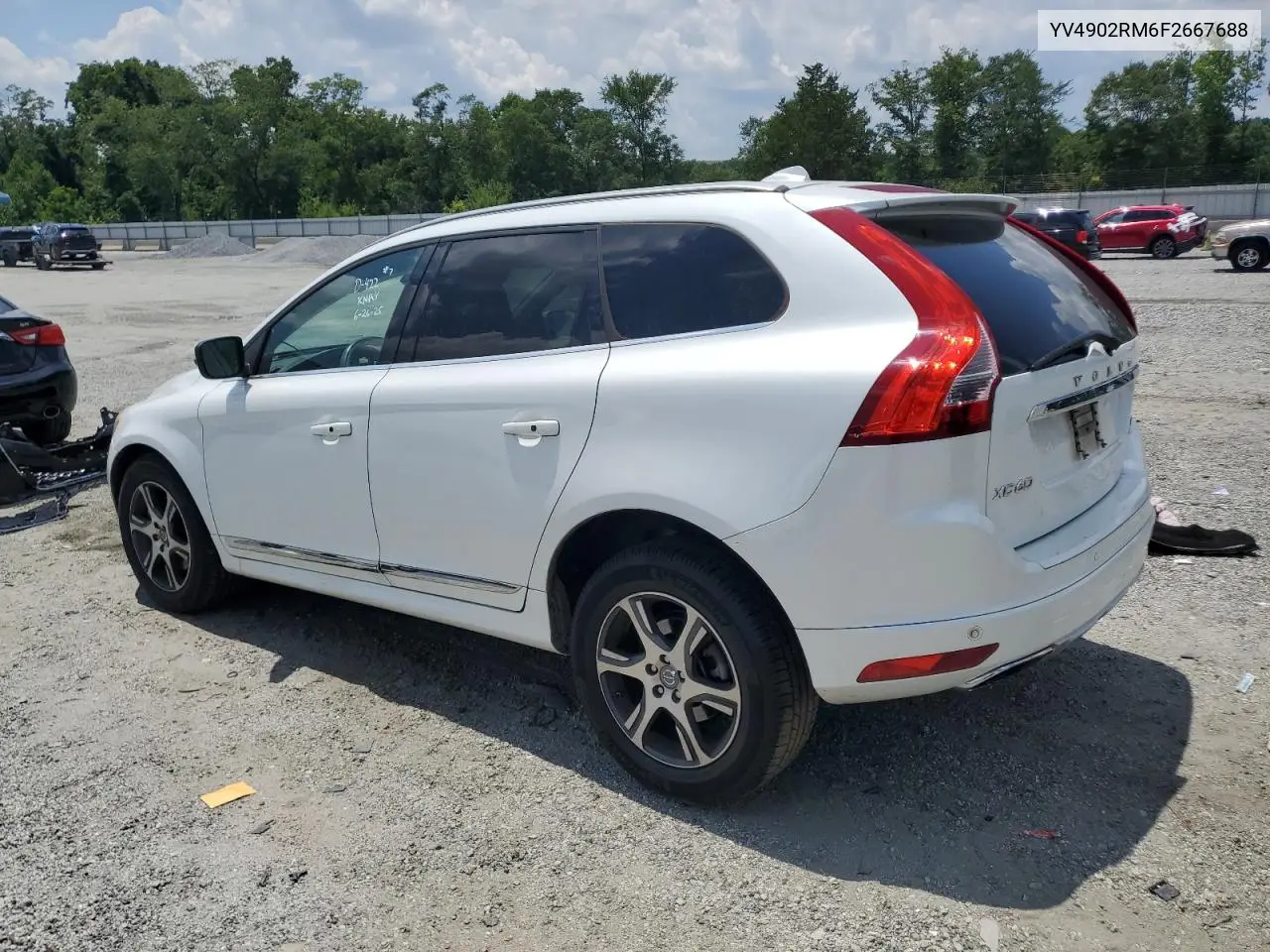 2015 Volvo Xc60 T6 Platinum VIN: YV4902RM6F2667688 Lot: 62876345