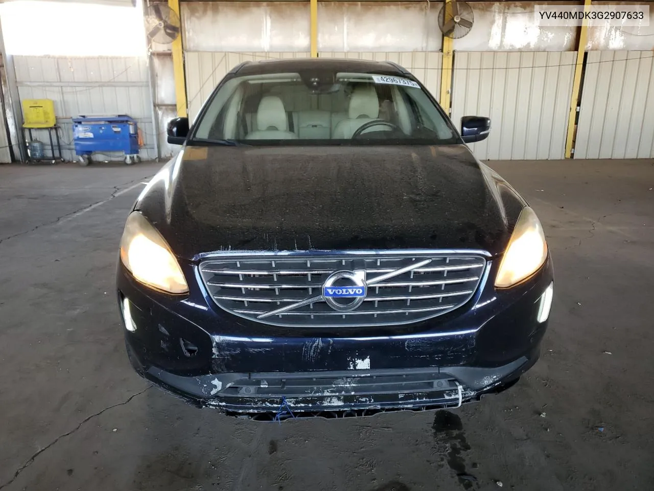 2016 Volvo Xc60 T5 Premier VIN: YV440MDK3G2907633 Lot: 42967375