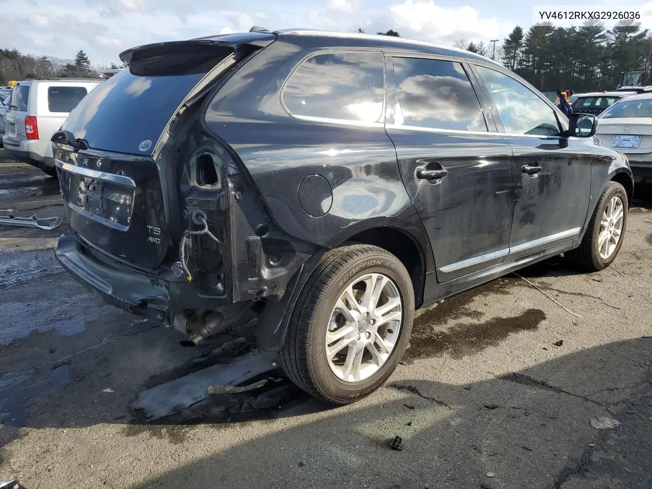 2016 Volvo Xc60 T5 Premier VIN: YV4612RKXG2926036 Lot: 43135965