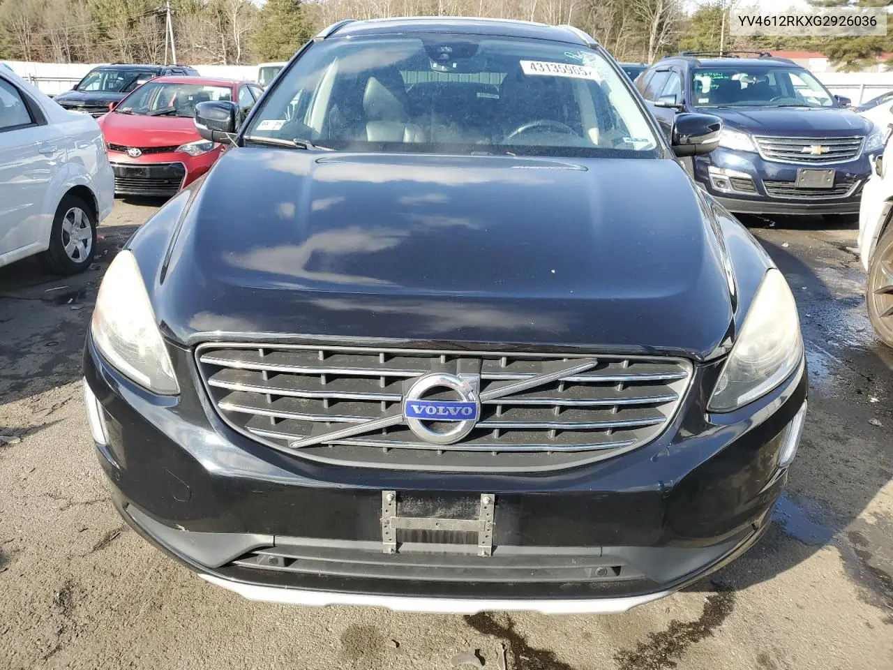2016 Volvo Xc60 T5 Premier VIN: YV4612RKXG2926036 Lot: 43135965