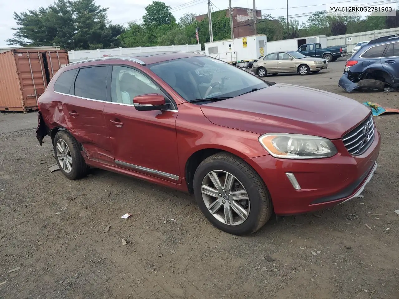 2016 Volvo Xc60 T5 Premier VIN: YV4612RK0G2781900 Lot: 56498505