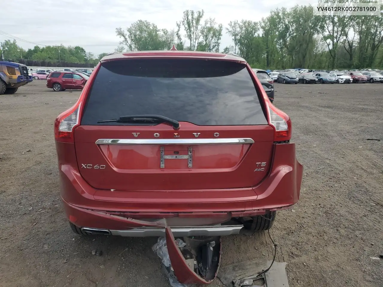 2016 Volvo Xc60 T5 Premier VIN: YV4612RK0G2781900 Lot: 56498505