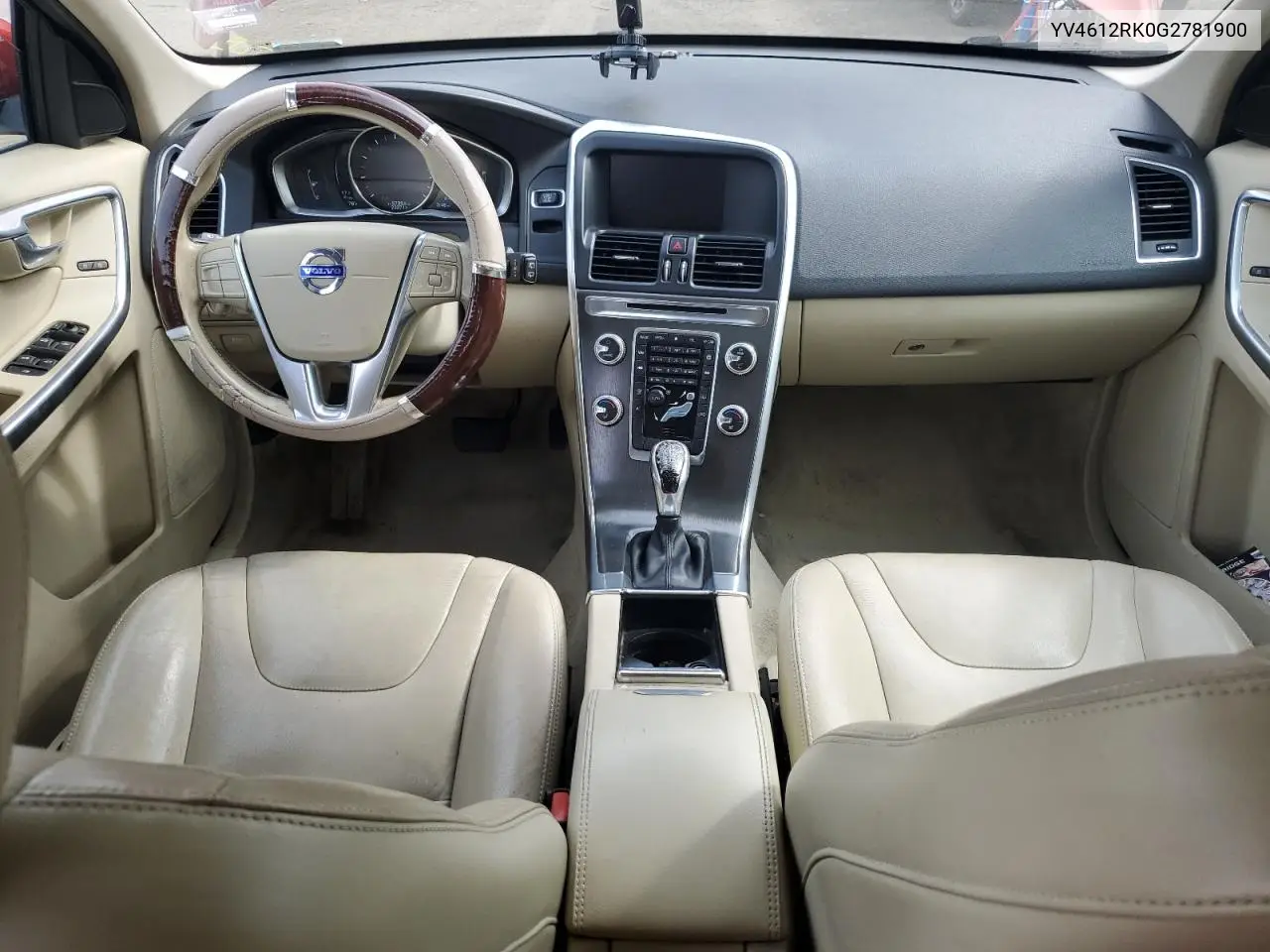 2016 Volvo Xc60 T5 Premier VIN: YV4612RK0G2781900 Lot: 56498505