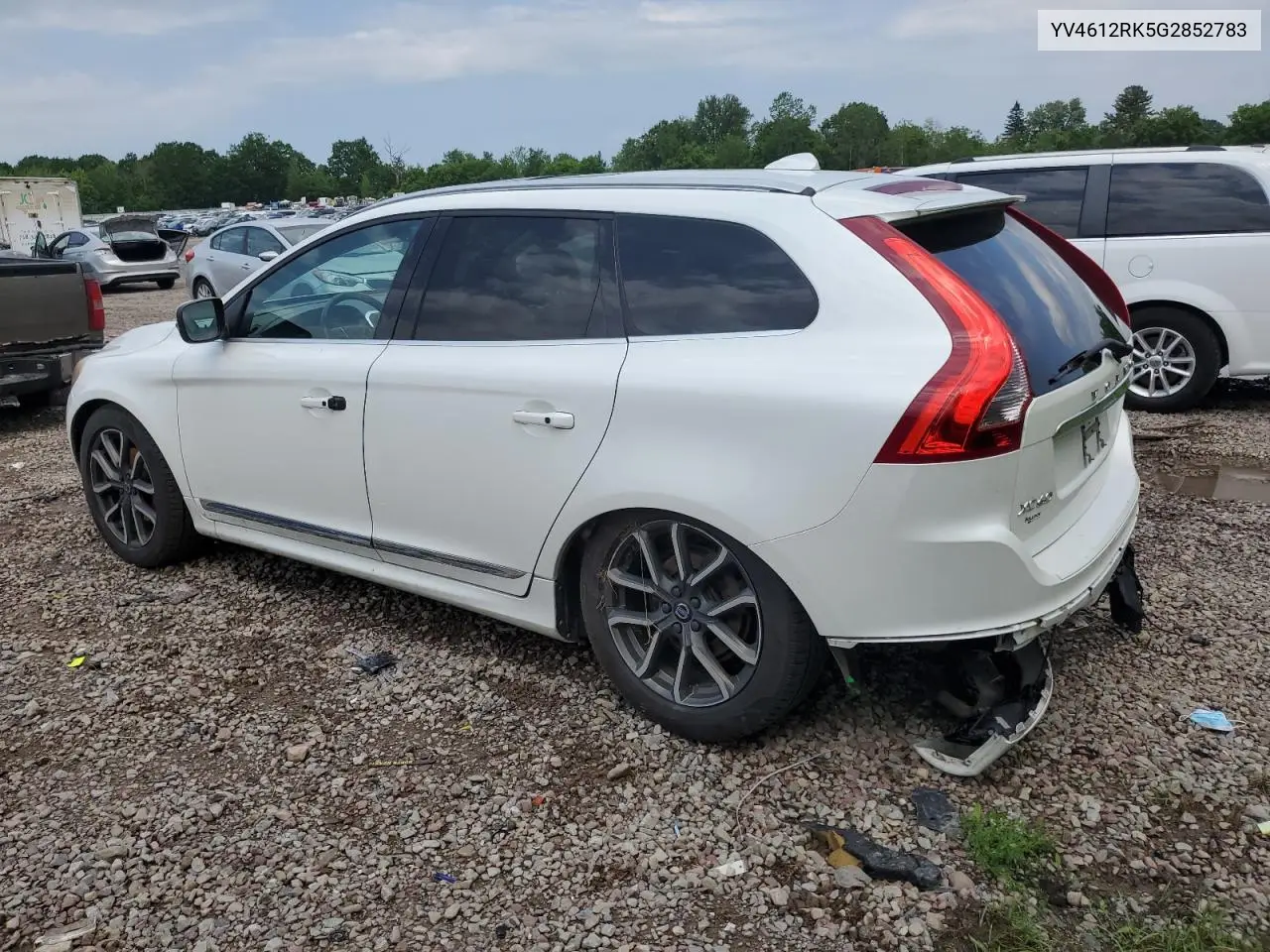 2016 Volvo Xc60 T5 Premier VIN: YV4612RK5G2852783 Lot: 59891145
