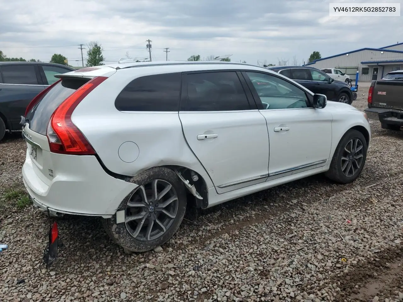 2016 Volvo Xc60 T5 Premier VIN: YV4612RK5G2852783 Lot: 59891145
