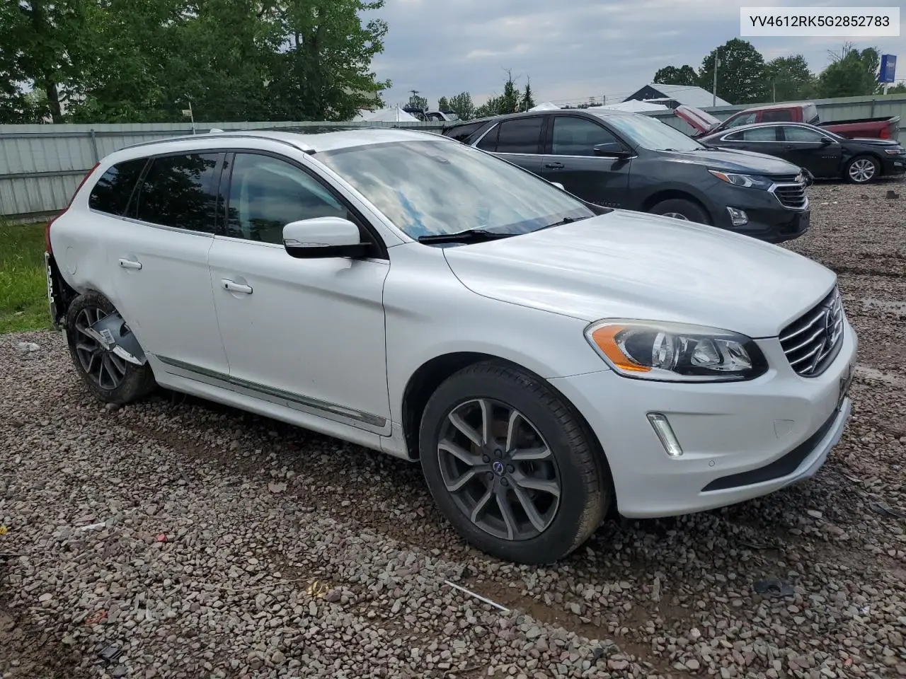 2016 Volvo Xc60 T5 Premier VIN: YV4612RK5G2852783 Lot: 59891145