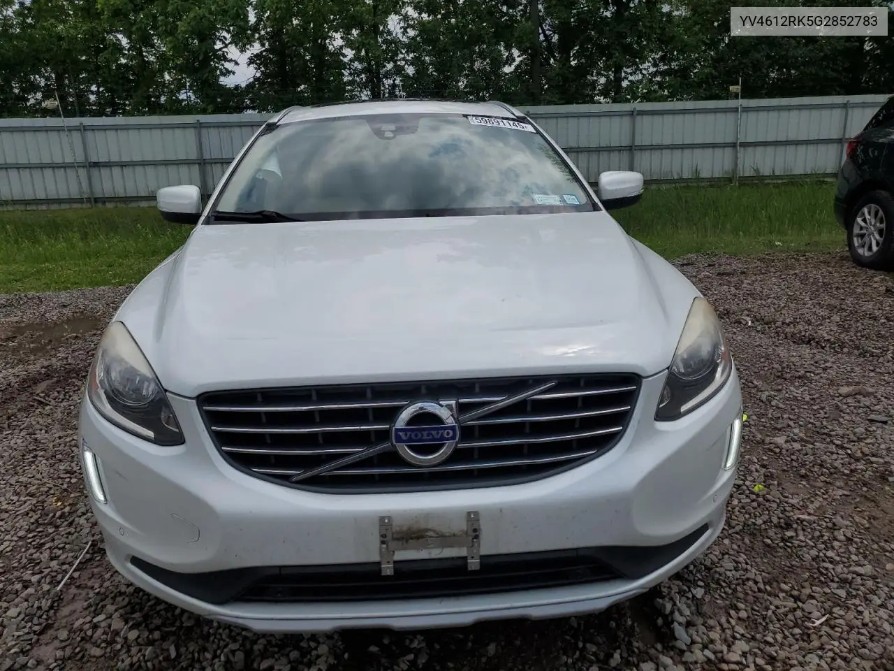 2016 Volvo Xc60 T5 Premier VIN: YV4612RK5G2852783 Lot: 59891145