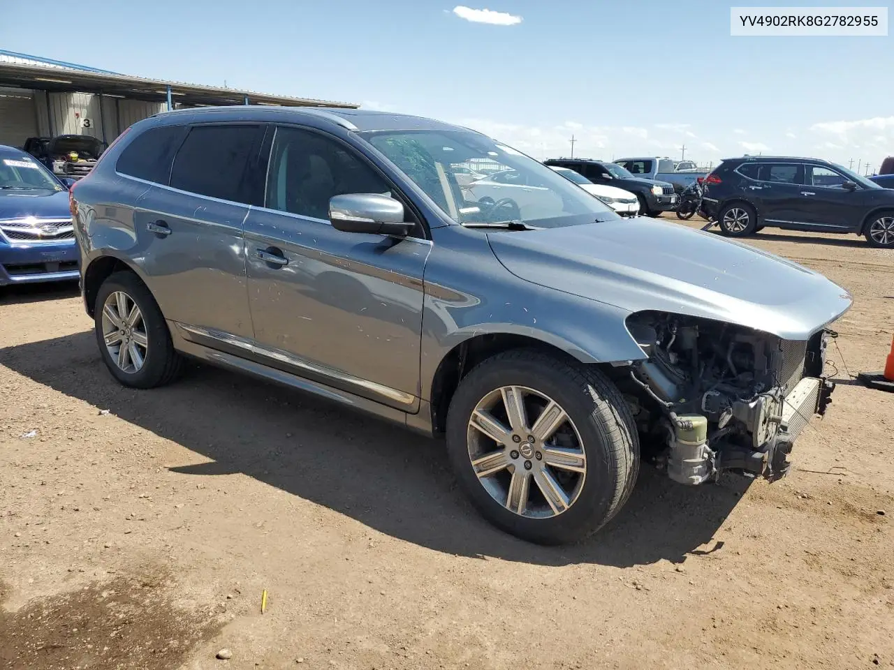 2016 Volvo Xc60 T6 Premier VIN: YV4902RK8G2782955 Lot: 61962745