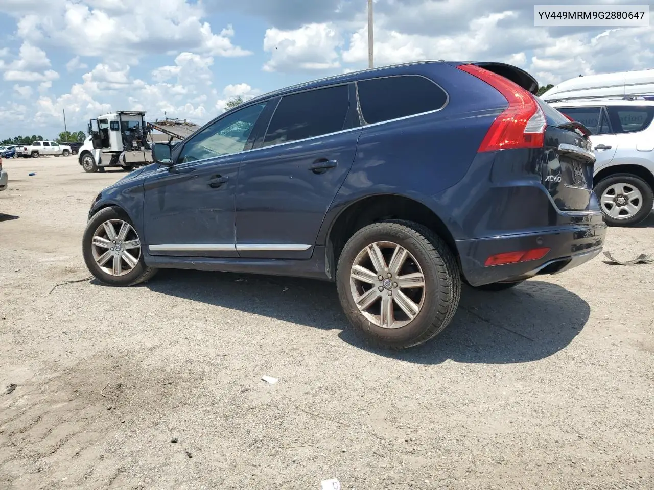 2016 Volvo Xc60 T6 Platinum VIN: YV449MRM9G2880647 Lot: 61985285