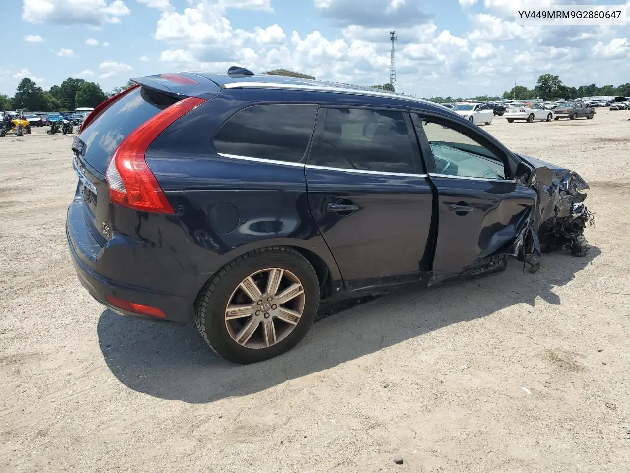 2016 Volvo Xc60 T6 Platinum VIN: YV449MRM9G2880647 Lot: 61985285