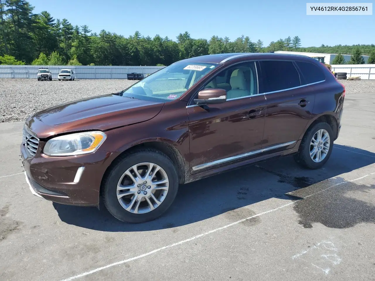 2016 Volvo Xc60 T5 Premier VIN: YV4612RK4G2856761 Lot: 62289665