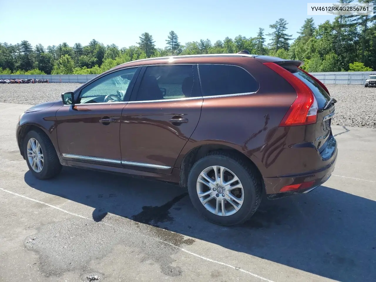2016 Volvo Xc60 T5 Premier VIN: YV4612RK4G2856761 Lot: 62289665
