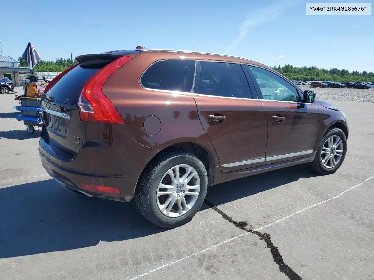 2016 Volvo Xc60 T5 Premier VIN: YV4612RK4G2856761 Lot: 62289665