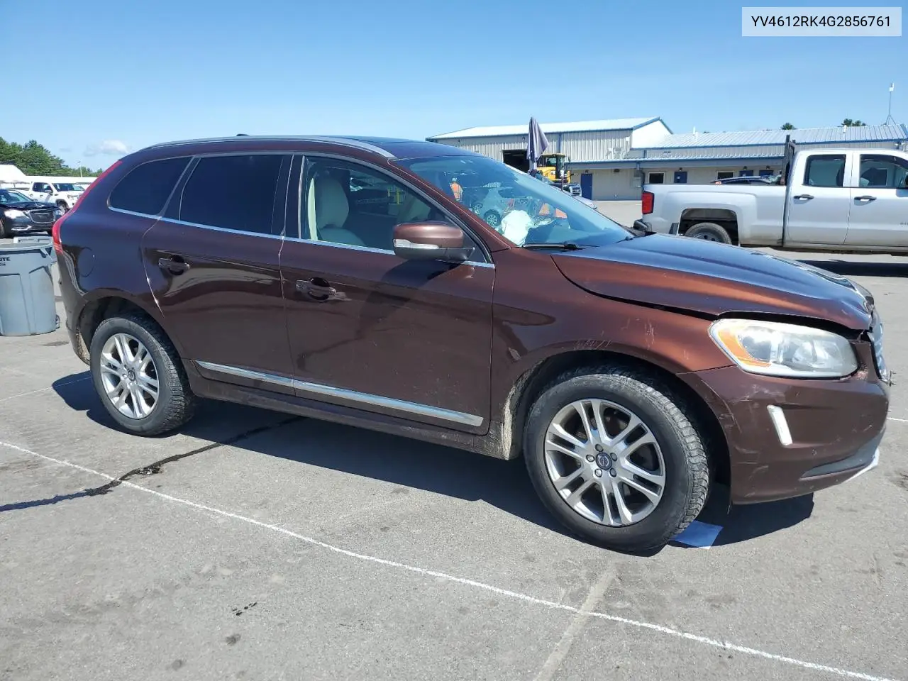 2016 Volvo Xc60 T5 Premier VIN: YV4612RK4G2856761 Lot: 62289665