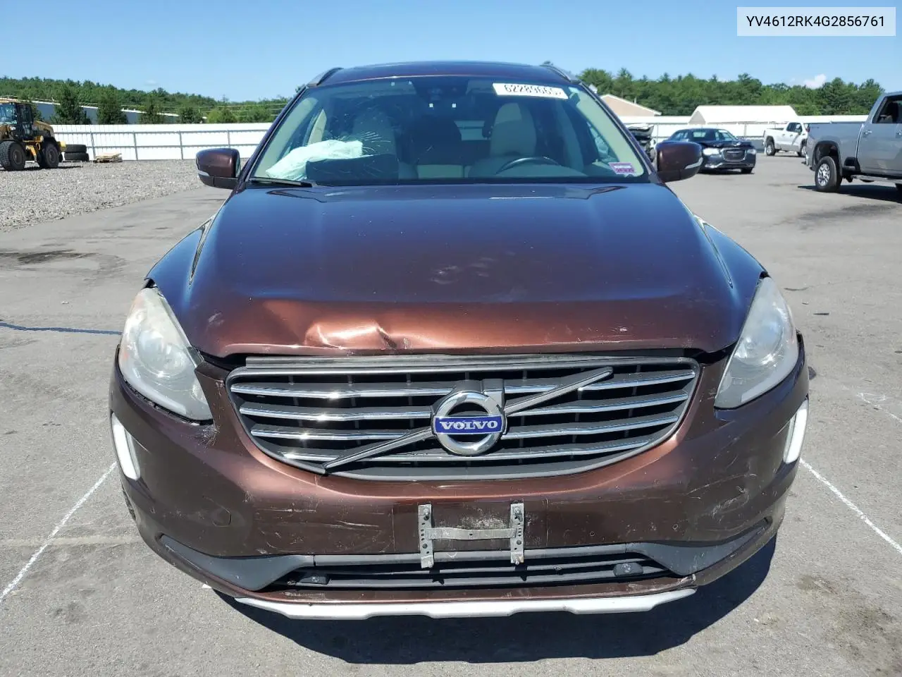 2016 Volvo Xc60 T5 Premier VIN: YV4612RK4G2856761 Lot: 62289665