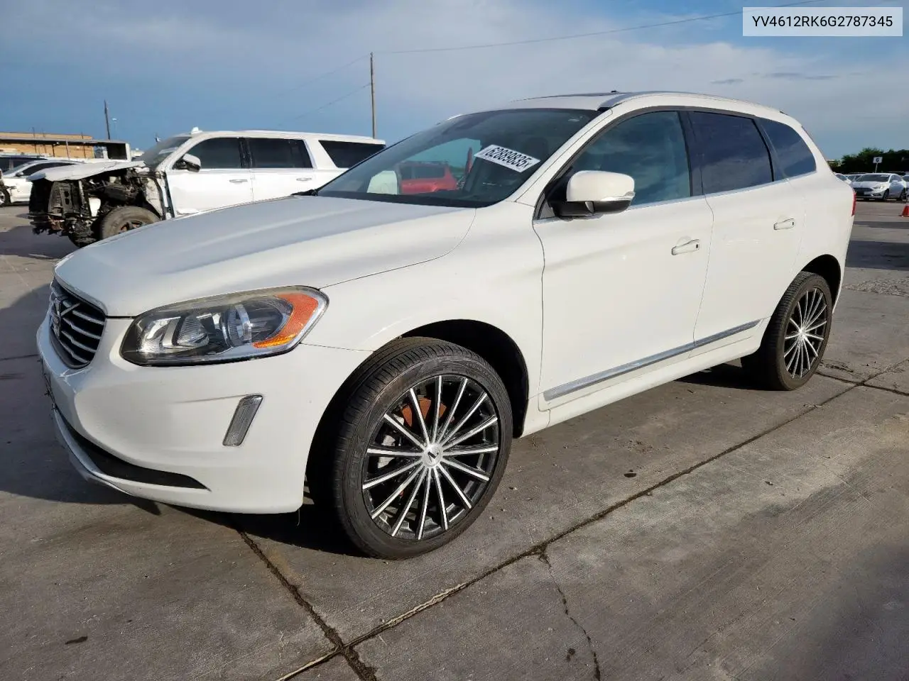 2016 Volvo Xc60 T5 Premier VIN: YV4612RK6G2787345 Lot: 62889835