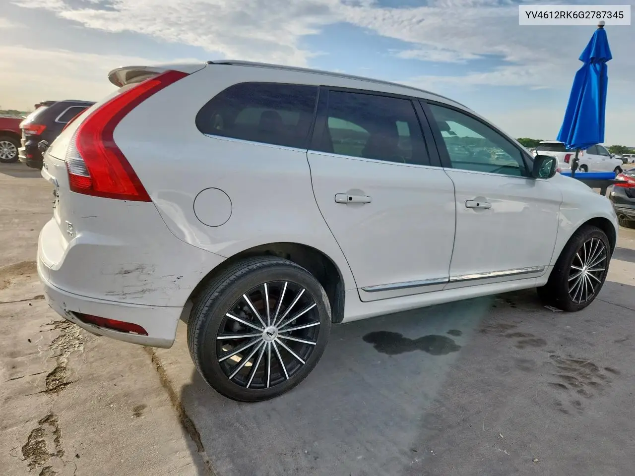 2016 Volvo Xc60 T5 Premier VIN: YV4612RK6G2787345 Lot: 62889835