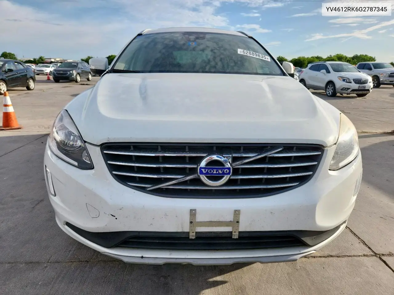 2016 Volvo Xc60 T5 Premier VIN: YV4612RK6G2787345 Lot: 62889835