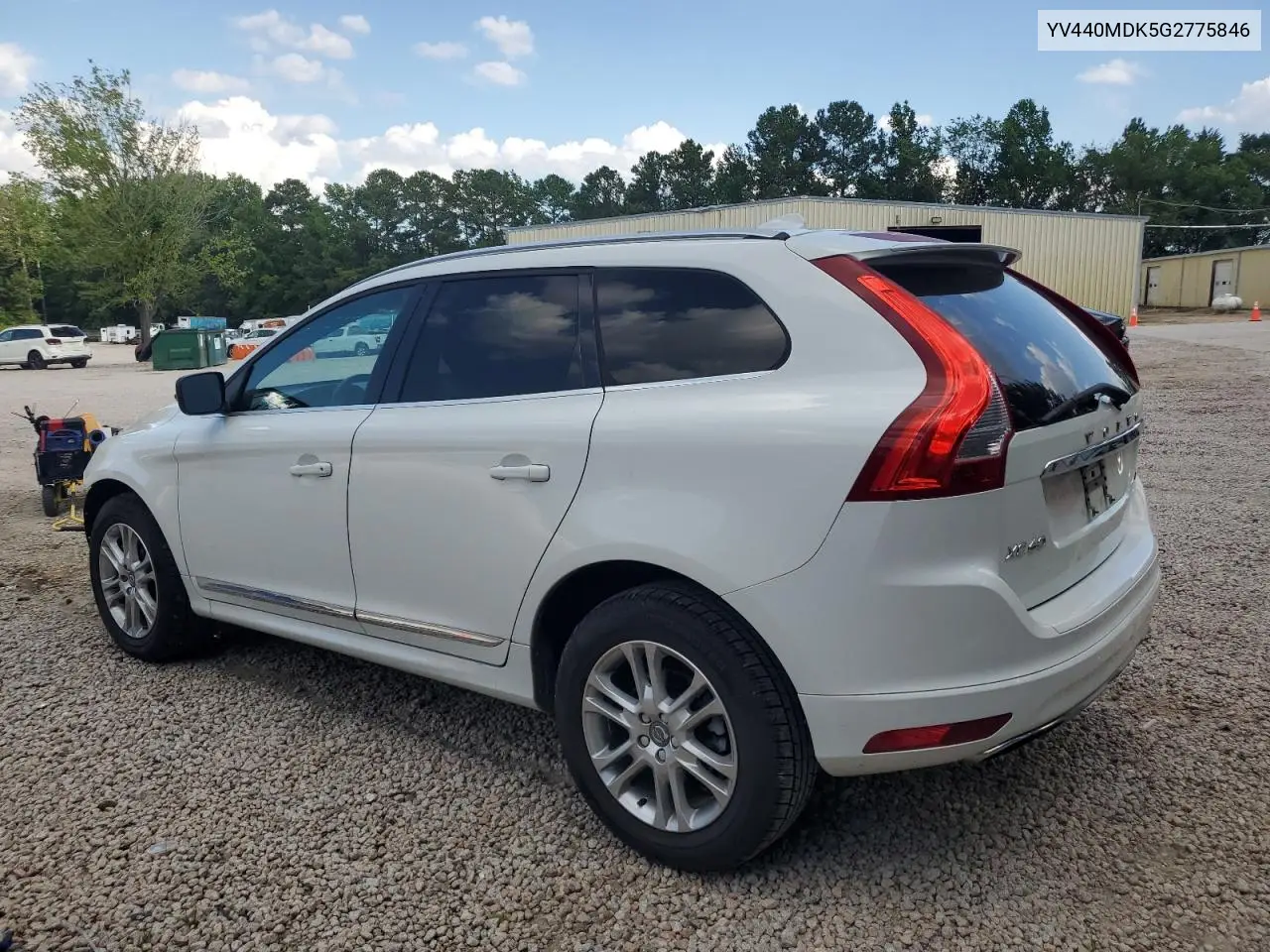 2016 Volvo Xc60 T5 Premier VIN: YV440MDK5G2775846 Lot: 63392625