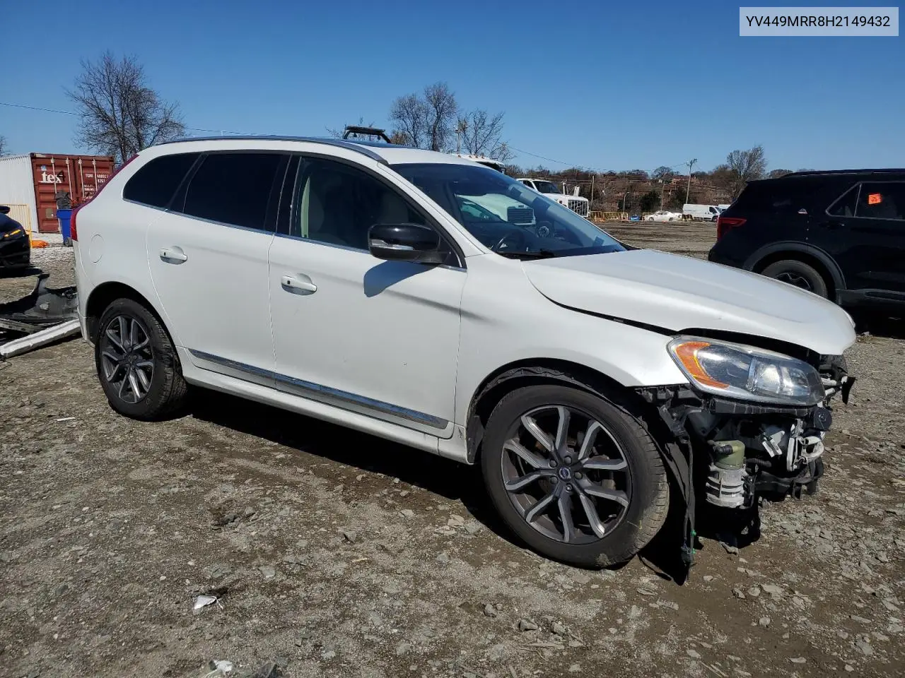 2017 Volvo Xc60 T6 Dynamic VIN: YV449MRR8H2149432 Lot: 50088615