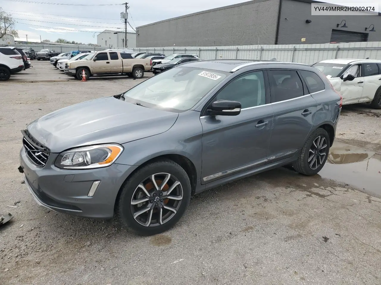 2017 Volvo Xc60 T6 Dynamic VIN: YV449MRR2H2002474 Lot: 51973935