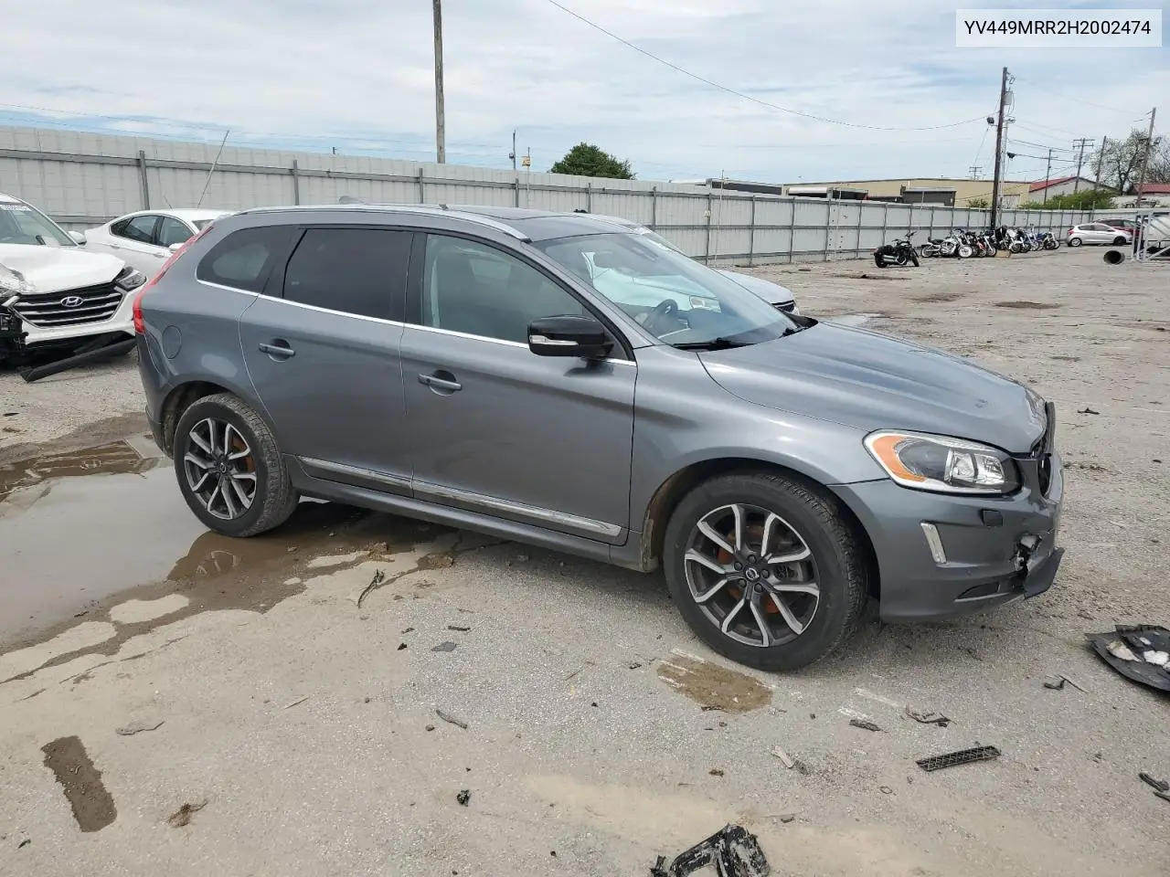 2017 Volvo Xc60 T6 Dynamic VIN: YV449MRR2H2002474 Lot: 51973935