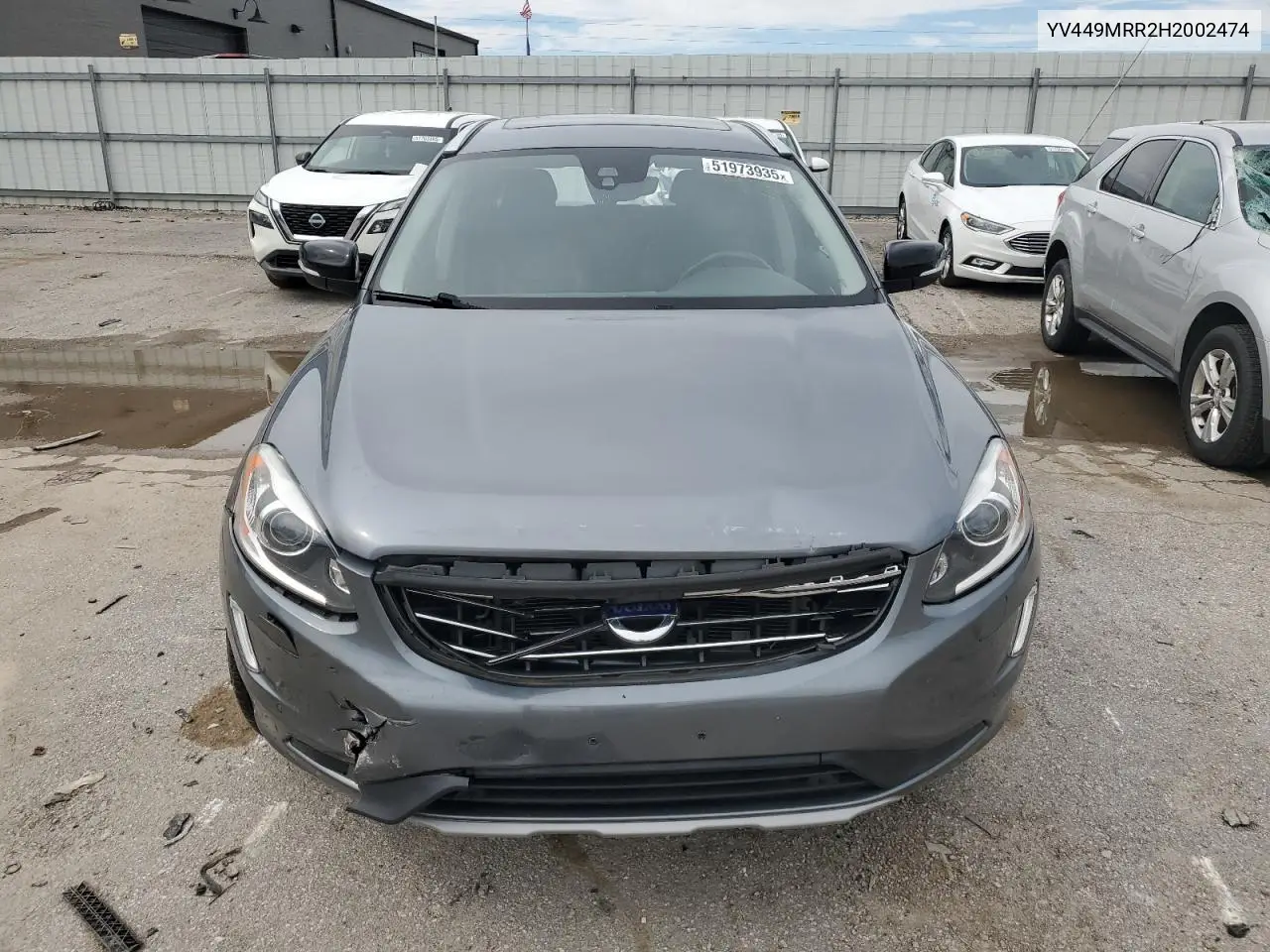 2017 Volvo Xc60 T6 Dynamic VIN: YV449MRR2H2002474 Lot: 51973935