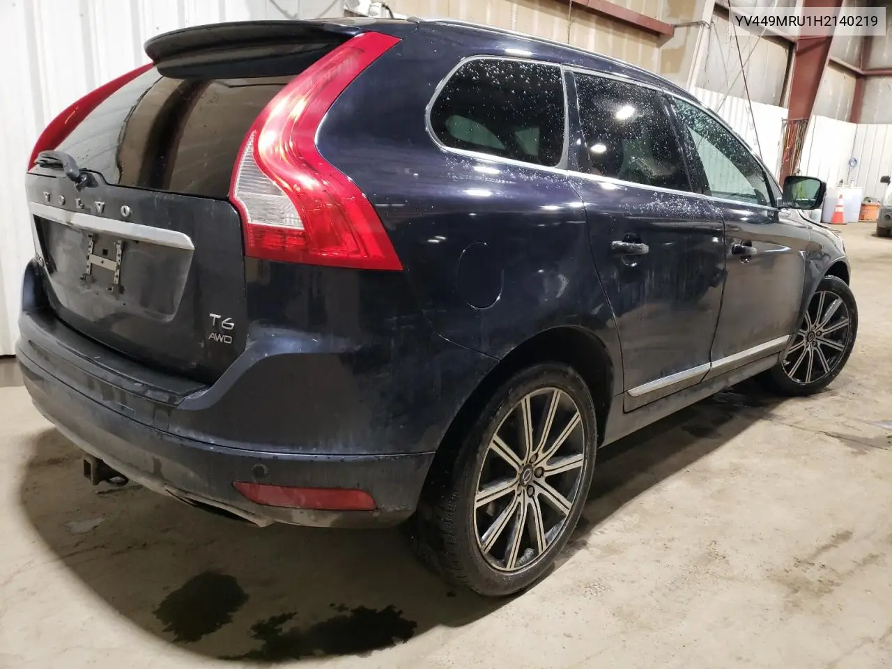 2017 Volvo Xc60 T6 Inscription VIN: YV449MRU1H2140219 Lot: 56530125