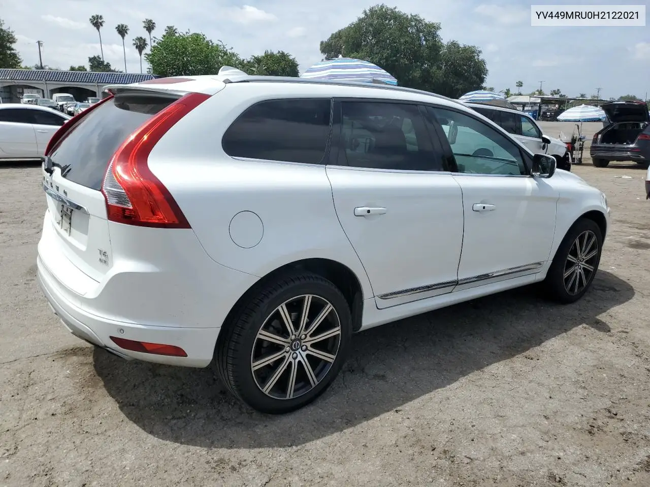 2017 Volvo Xc60 T6 Inscription VIN: YV449MRU0H2122021 Lot: 56739135