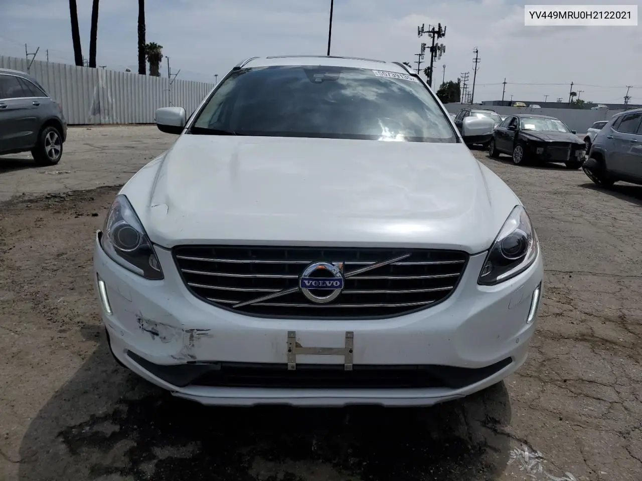 2017 Volvo Xc60 T6 Inscription VIN: YV449MRU0H2122021 Lot: 56739135