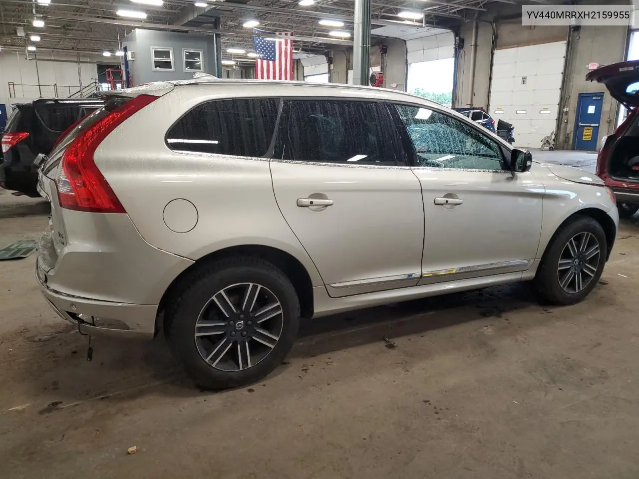 2017 Volvo Xc60 T5 Dynamic VIN: YV440MRRXH2159955 Lot: 62257515