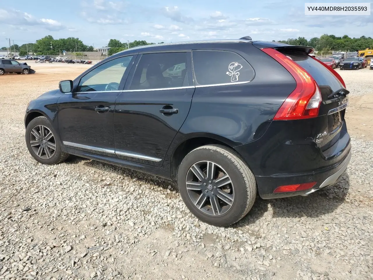 2017 Volvo Xc60 T5 Dynamic VIN: YV440MDR8H2035593 Lot: 62565755