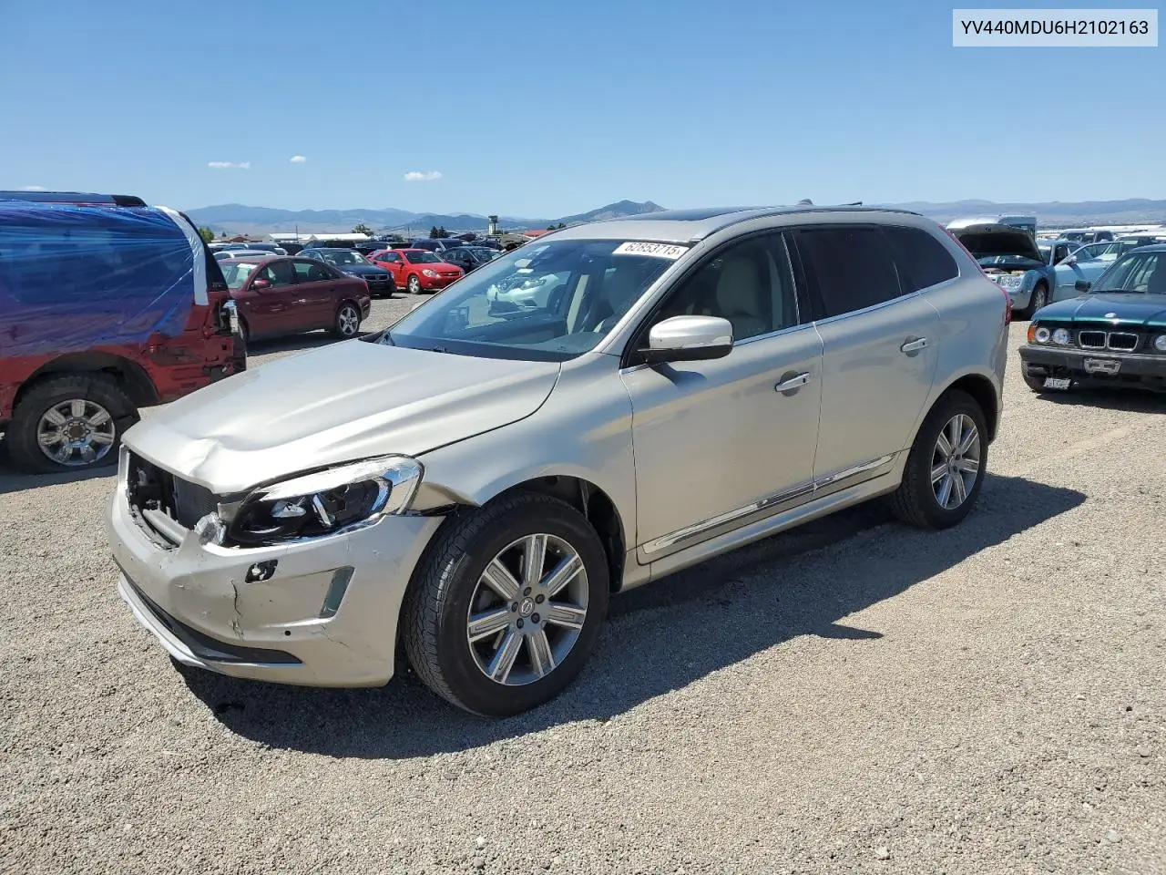 2017 Volvo Xc60 T5 Inscription VIN: YV440MDU6H2102163 Lot: 62853715