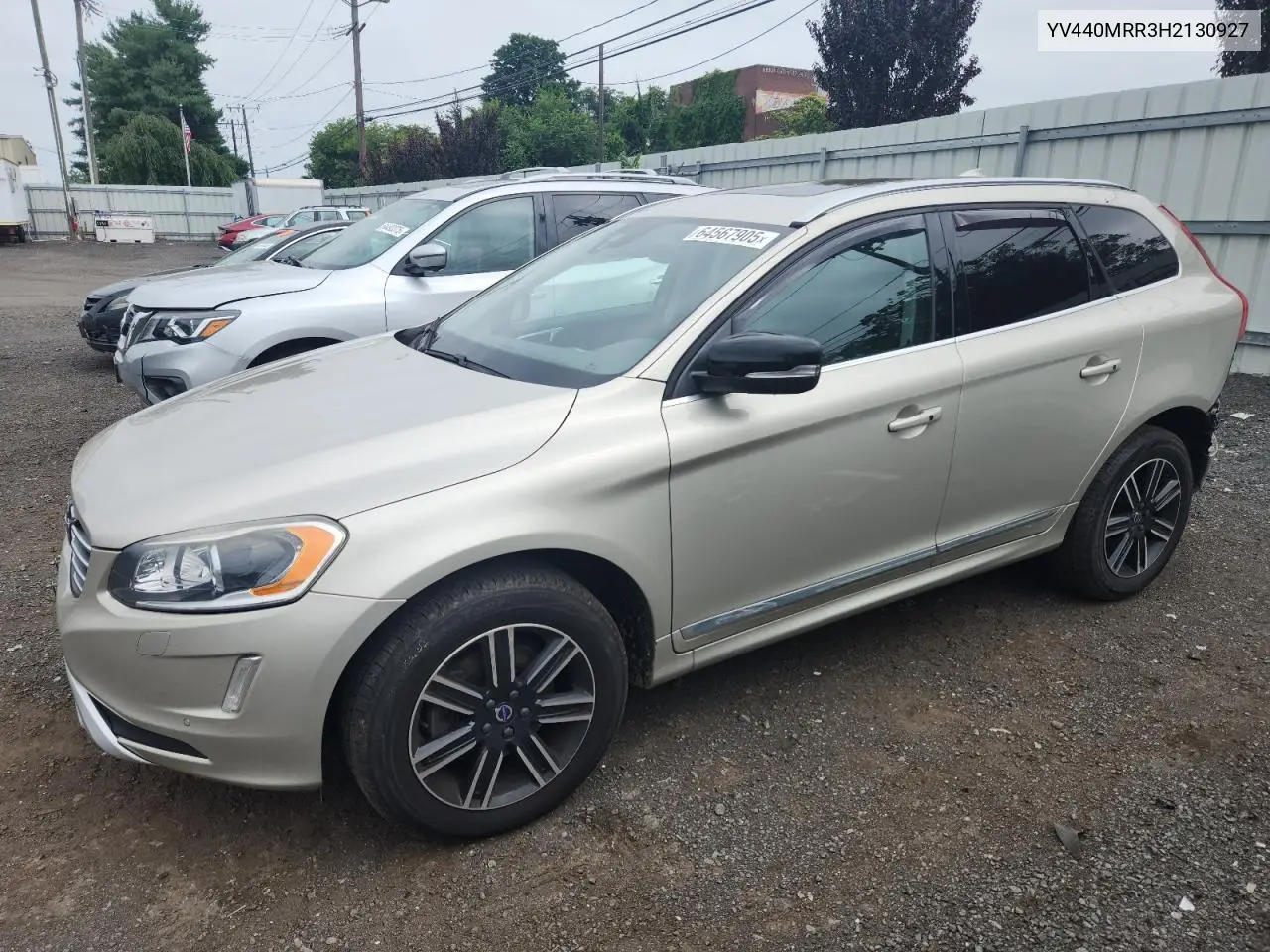 2017 Volvo Xc60 T5 Dynamic VIN: YV440MRR3H2130927 Lot: 64567905